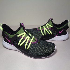 Nike Size 10 M FLEX CONTACT 3 Black New Sneakers